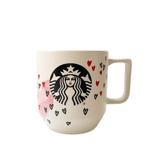Starbucks Valentines Hearts Collectors Mug